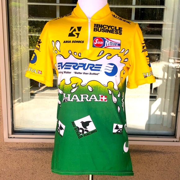 Maillot Cycliste Vintage C.C LENS SHOPI Années 80/90 - Homme Taille 5